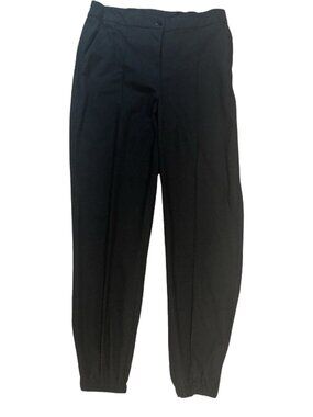 Lululemon Black Jogger Pants Size 28 Zip Pocket Stretch Athleisure Tapered